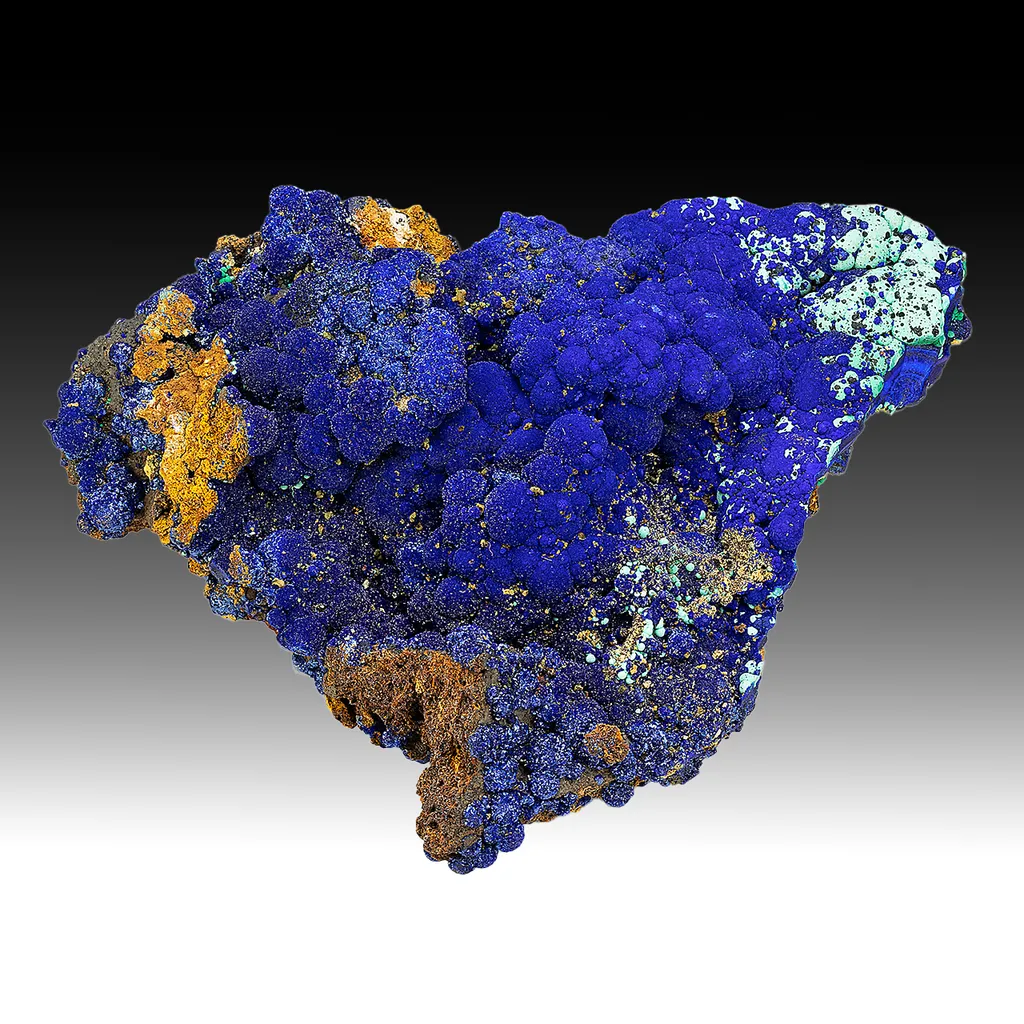 Azurite with Malachite image