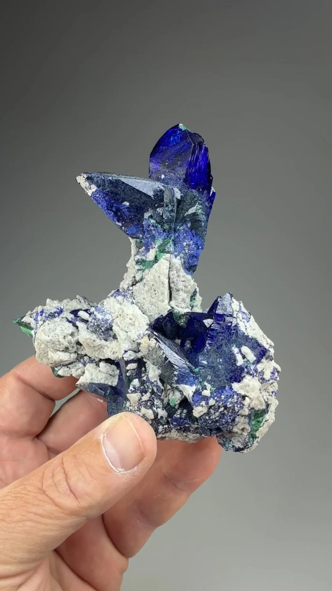 Azurite with Malachite - image 3