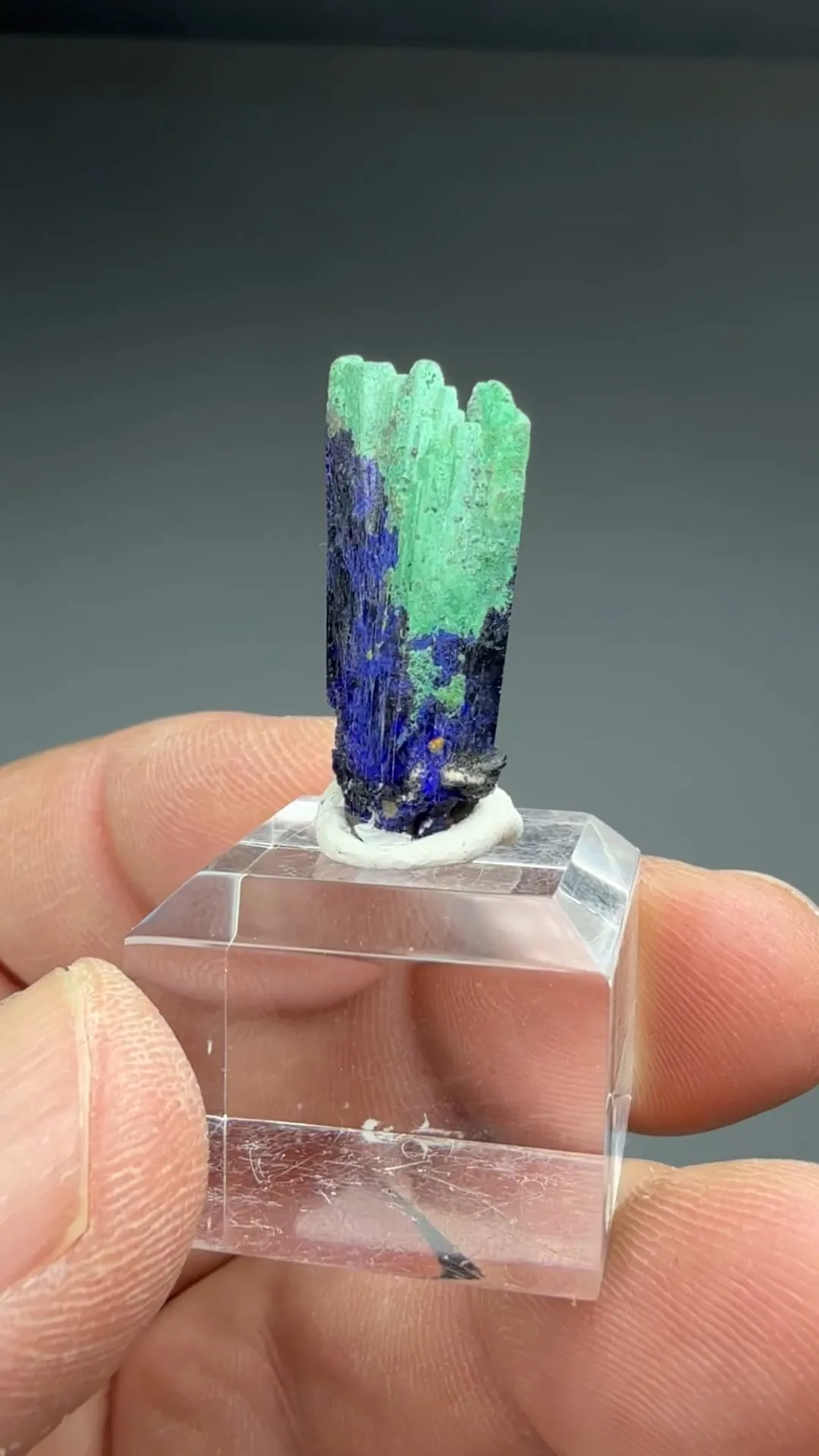 Azurite with Malachite - image 2
