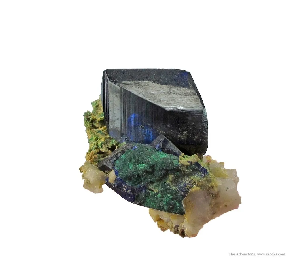 Azurite With Malachite - image 2