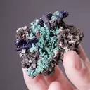 Azurite with Malachite - image 2