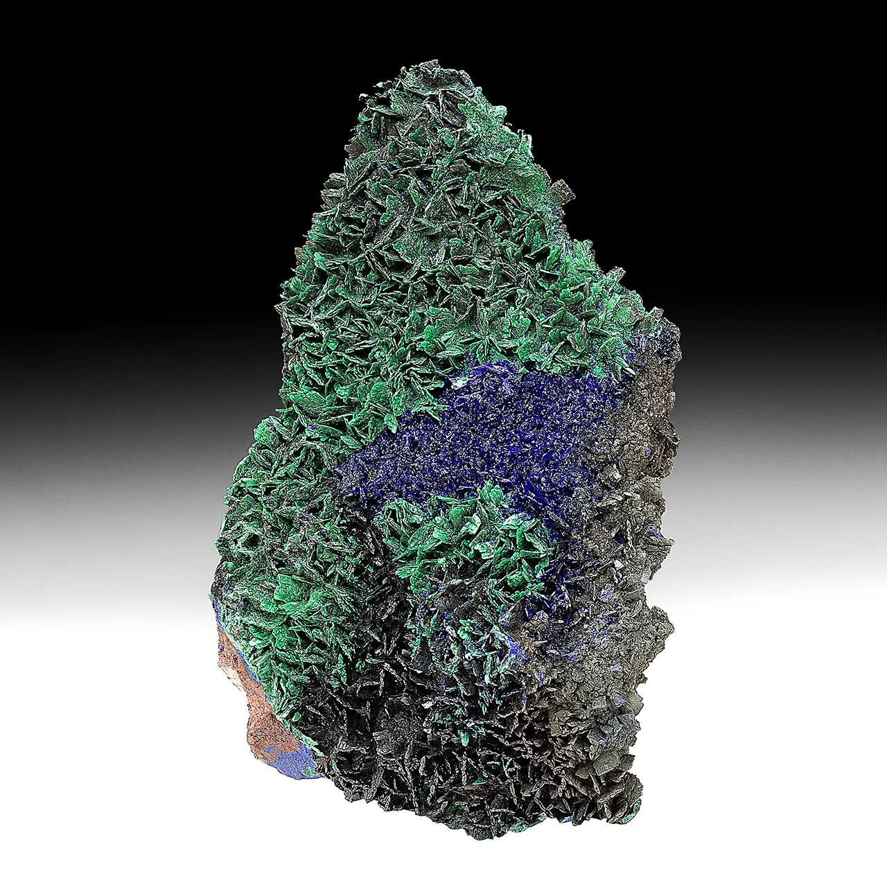 Azurite with Malachite - image 1