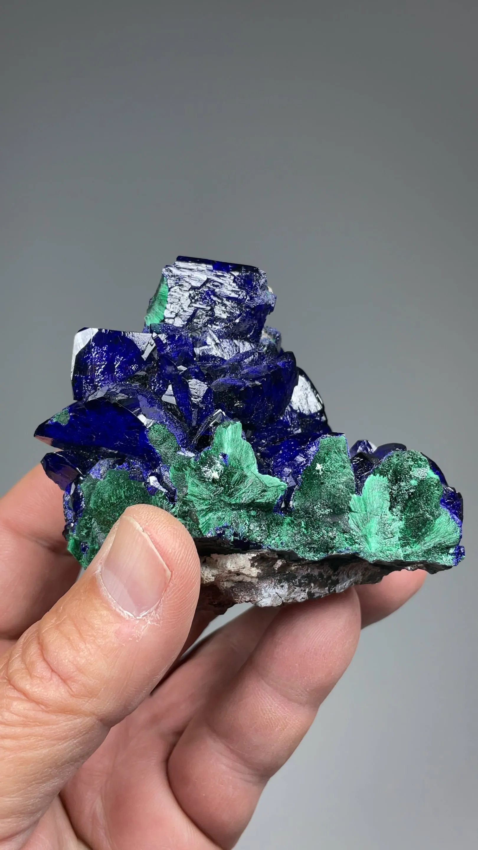 Azurite with Malachite - image 2