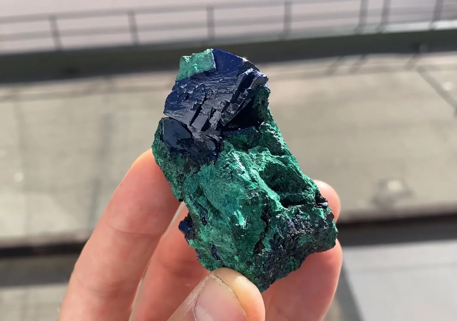 Azurite with Malachite - image 5