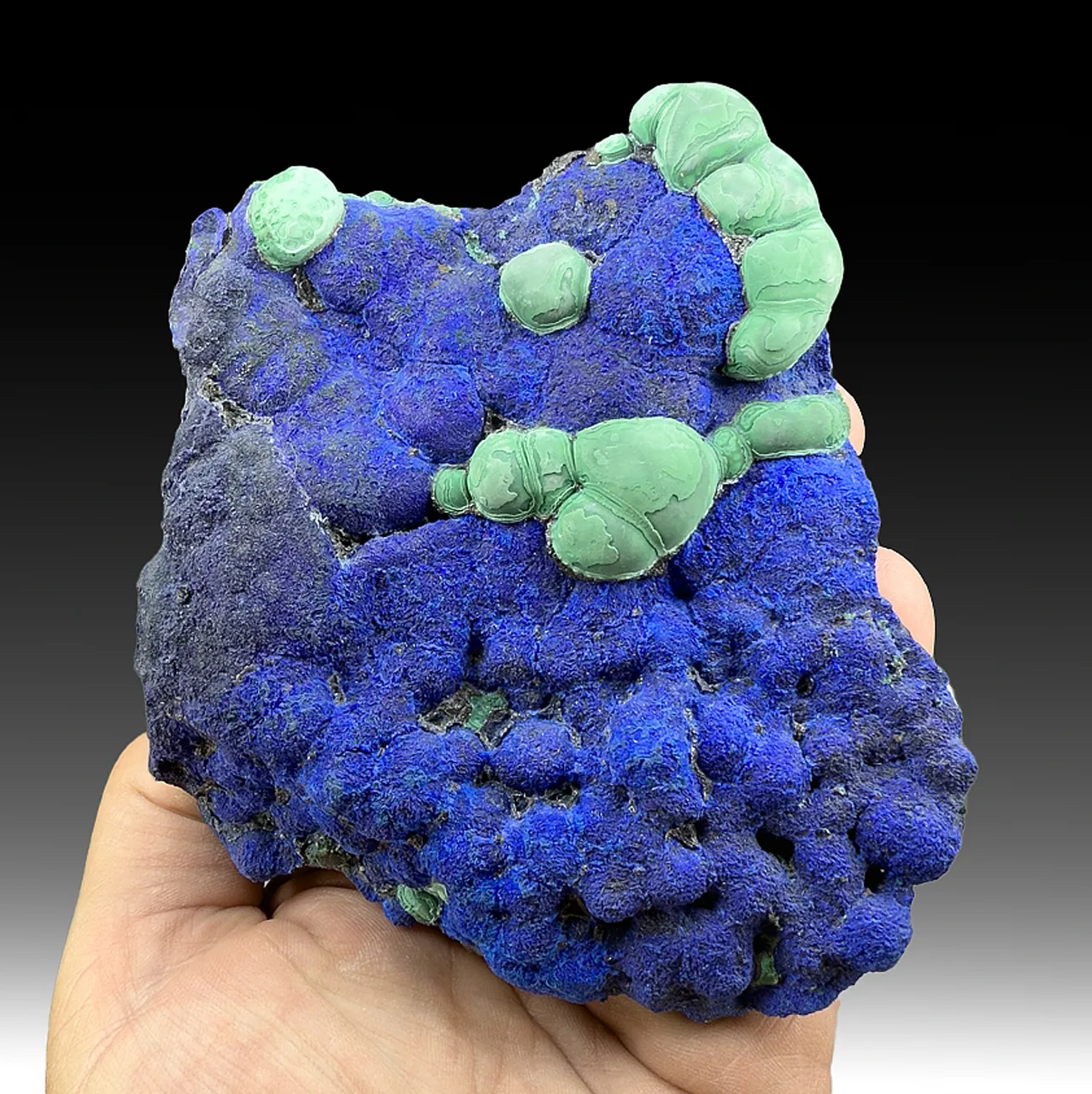 Azurite with Malachite - image 1