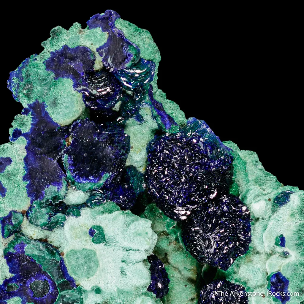 Azurite with Malachite image