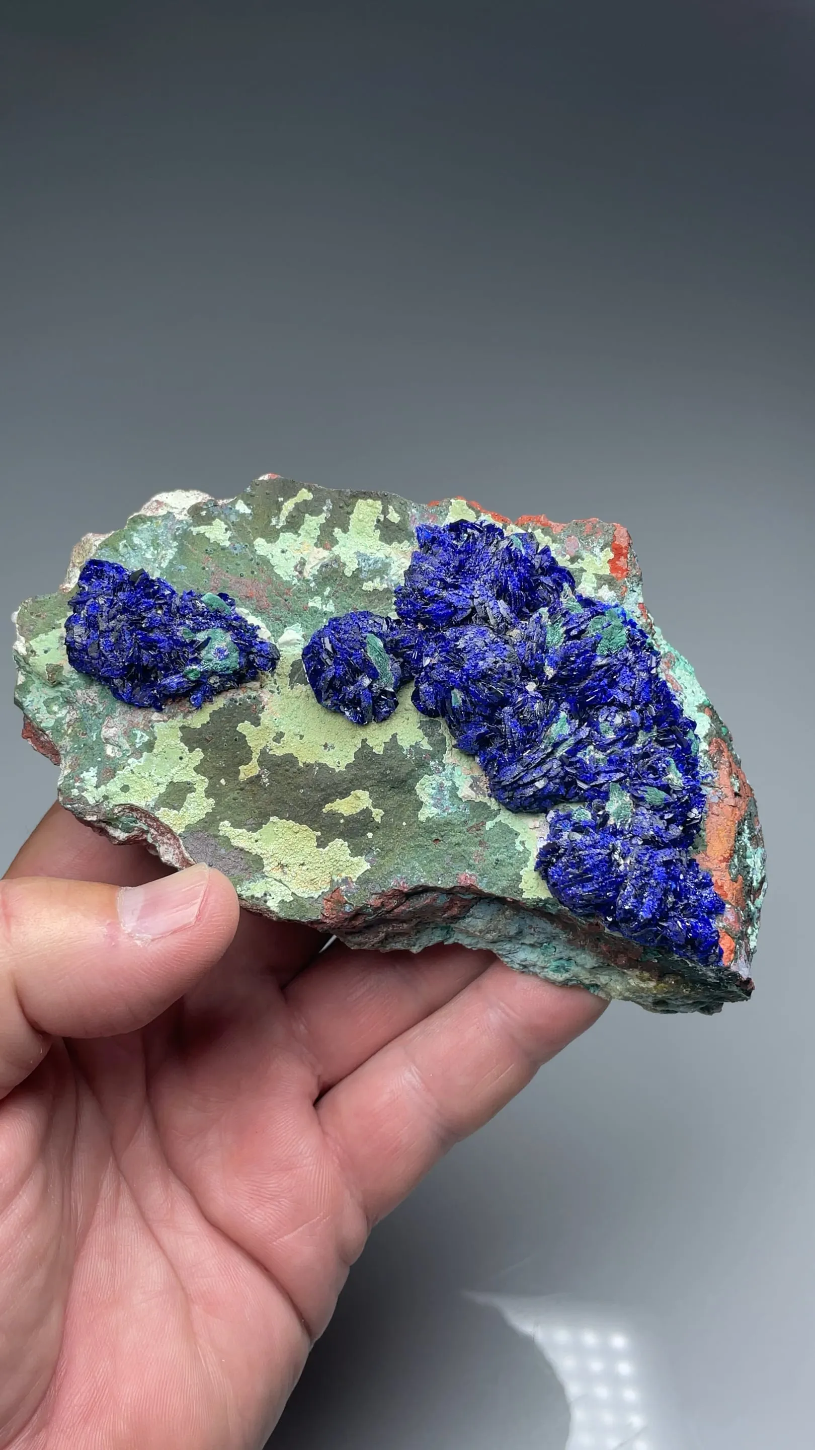 Azurite with Malachite - image 2