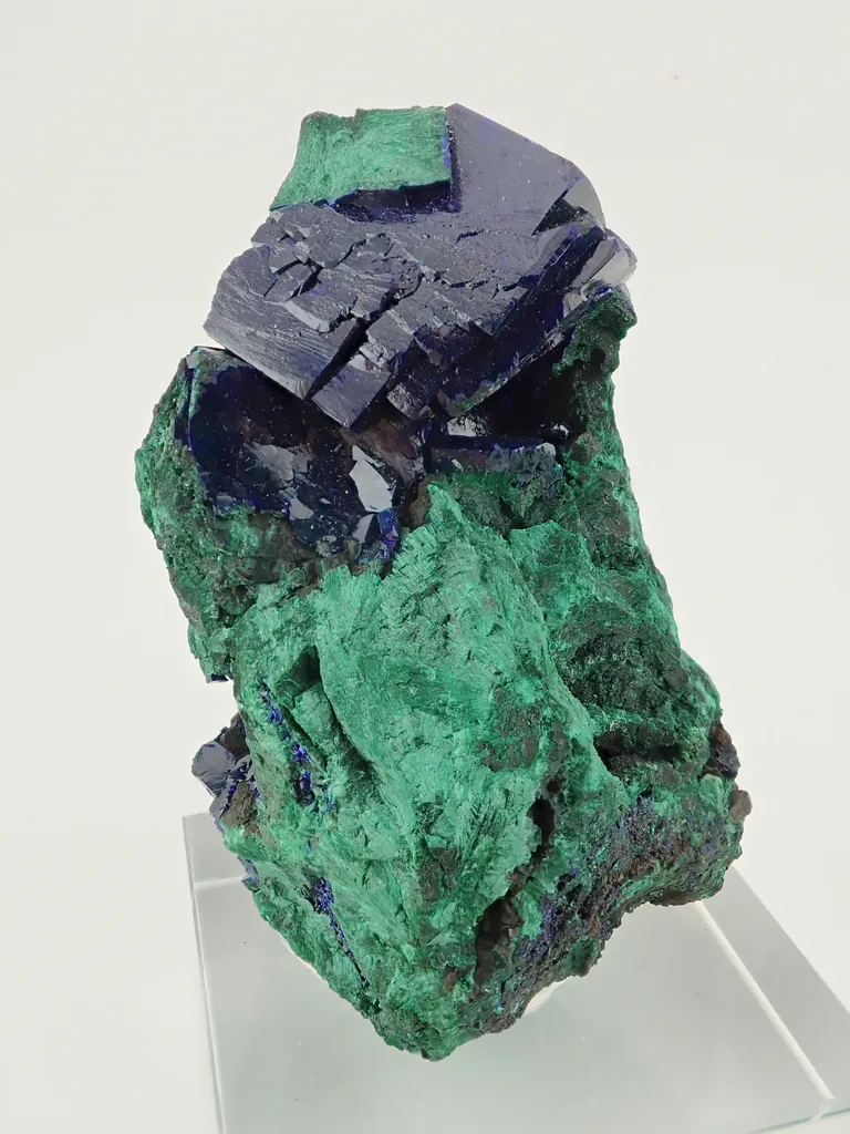 Azurite with Malachite - image 2