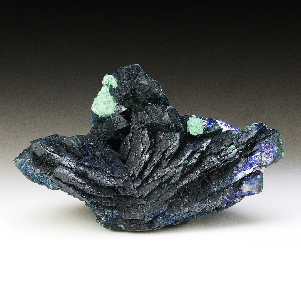 Azurite with Malachite image