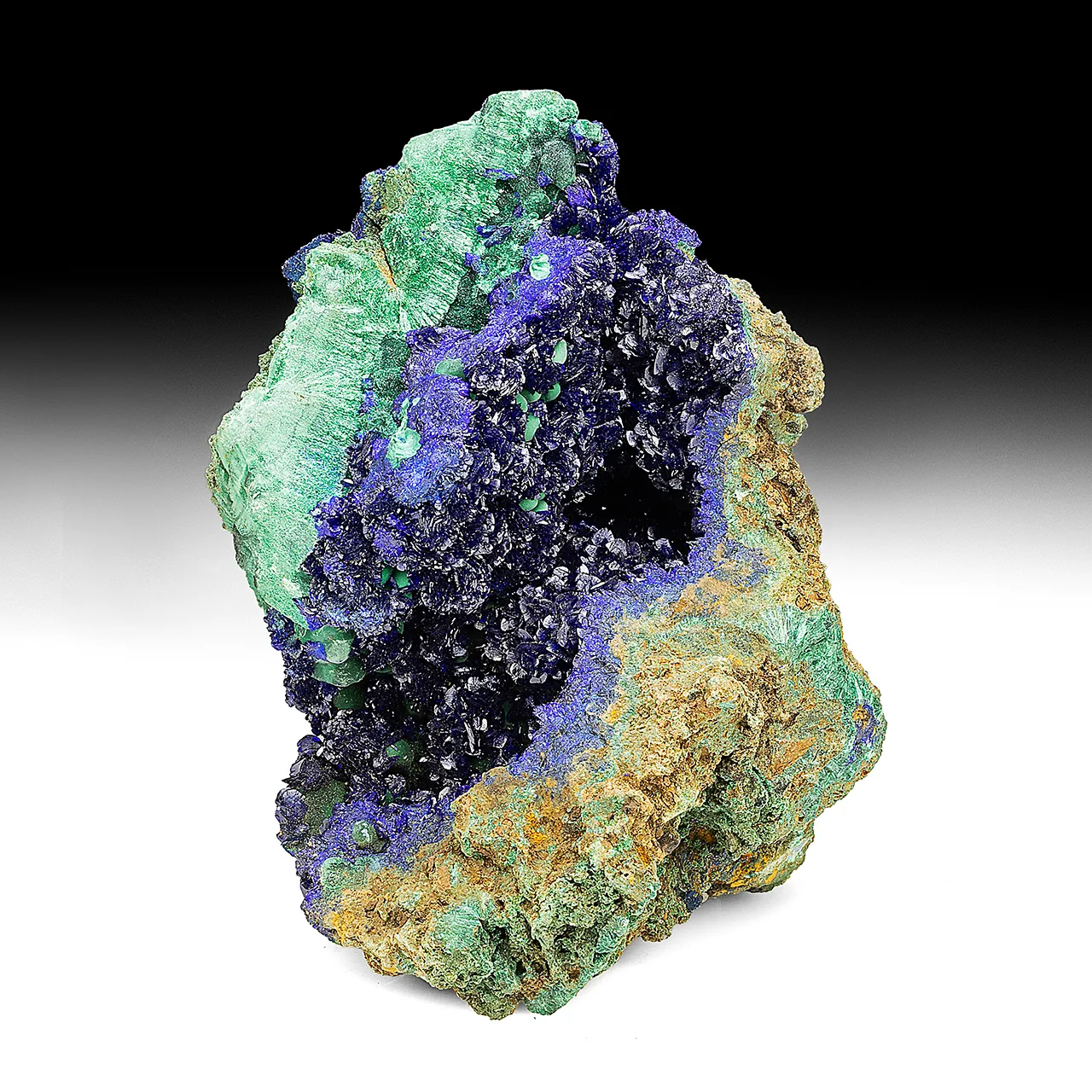 Azurite with Malachite - image 1