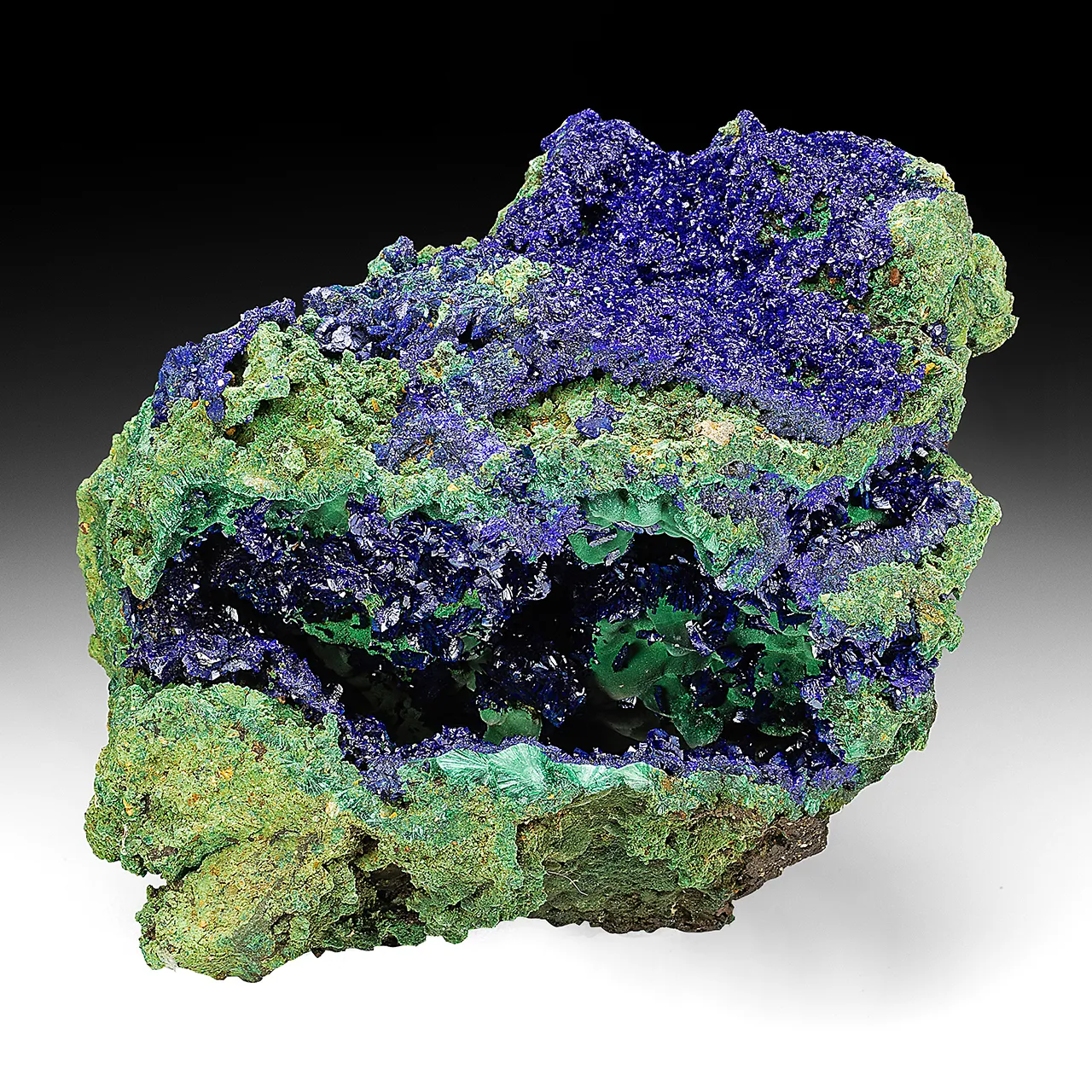 Azurite with Malachite - image 1