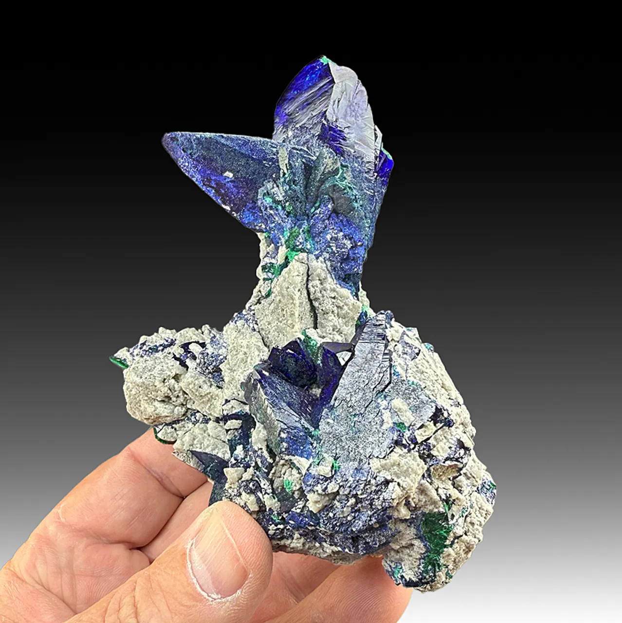 Azurite with Malachite - image 2