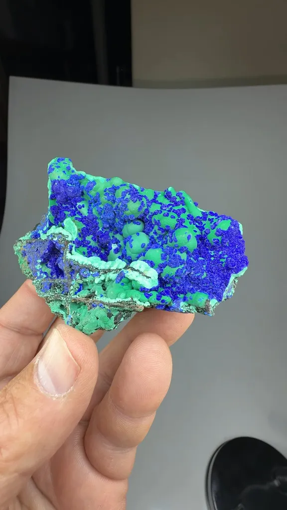 Azurite with Malachite image