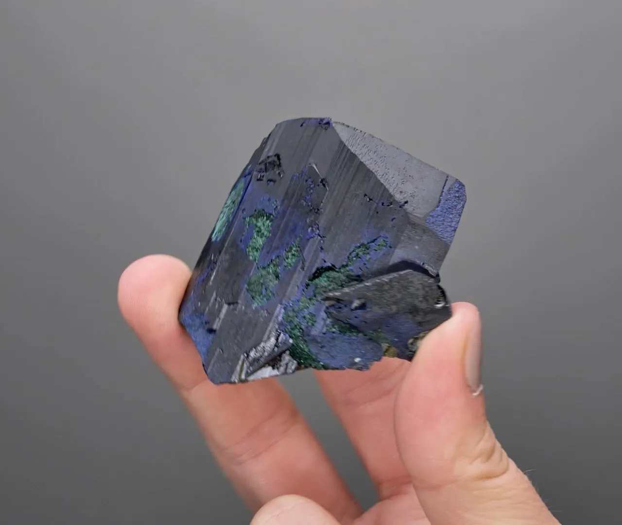 Azurite with Malachite - image 2