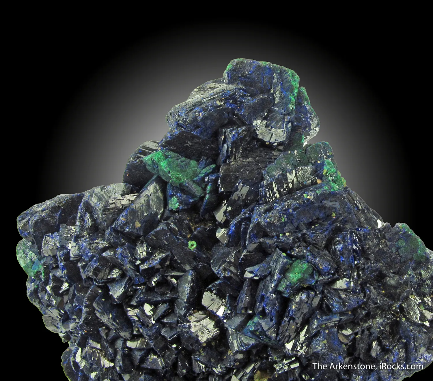 Azurite with Malachite - image 1