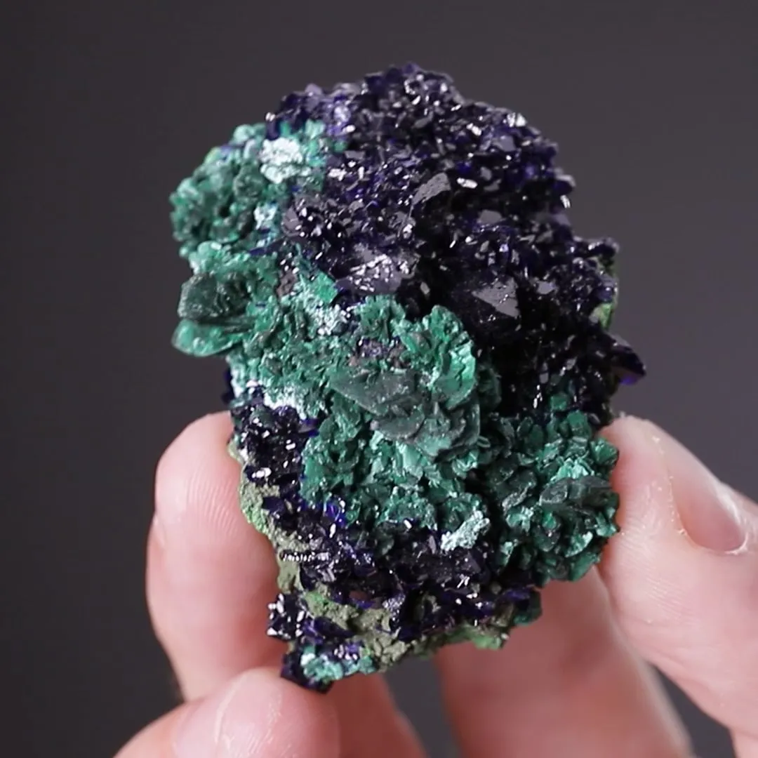 Azurite with Malachite - image 2