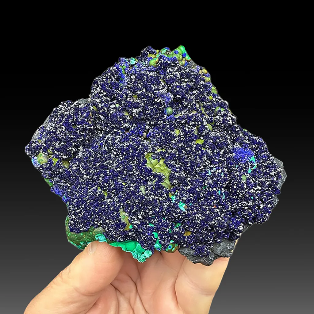 Azurite with Malachite image
