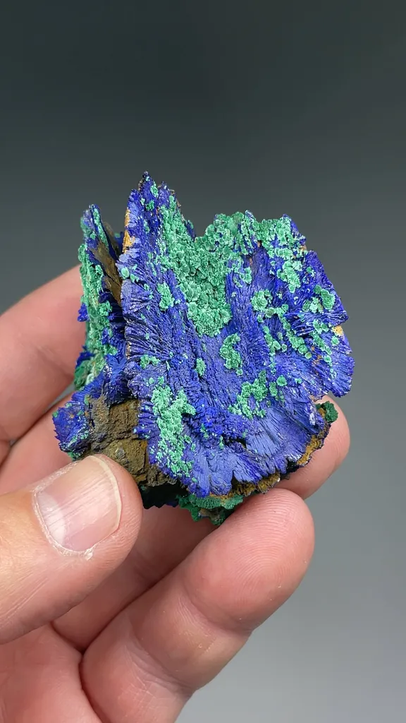 Azurite with Malachite - image 2
