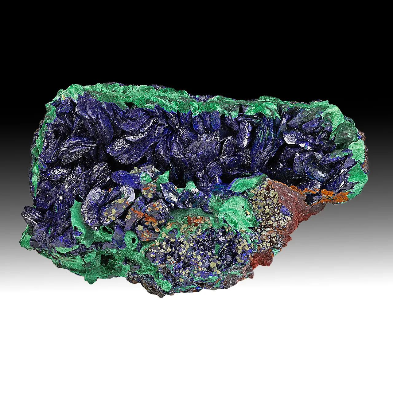 Azurite with Malachite - image 1