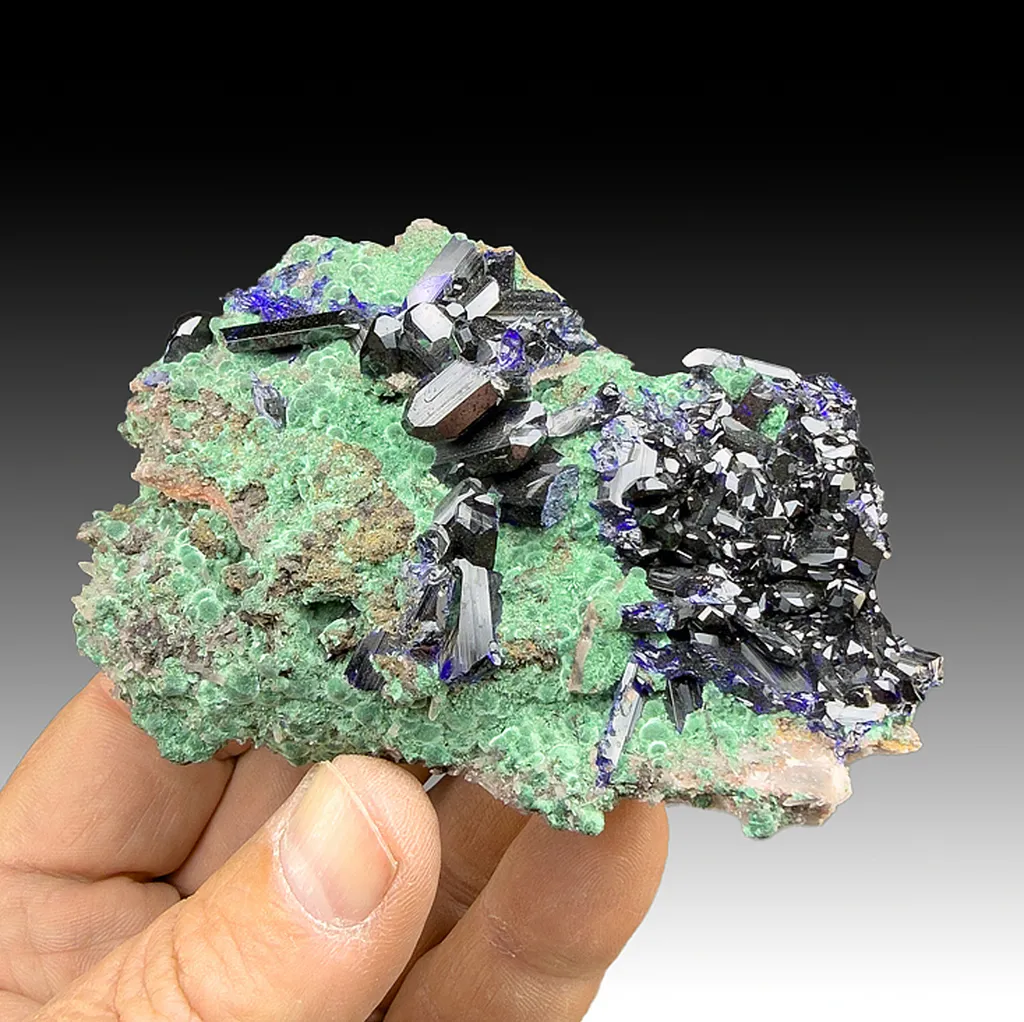 Azurite with Malachite image