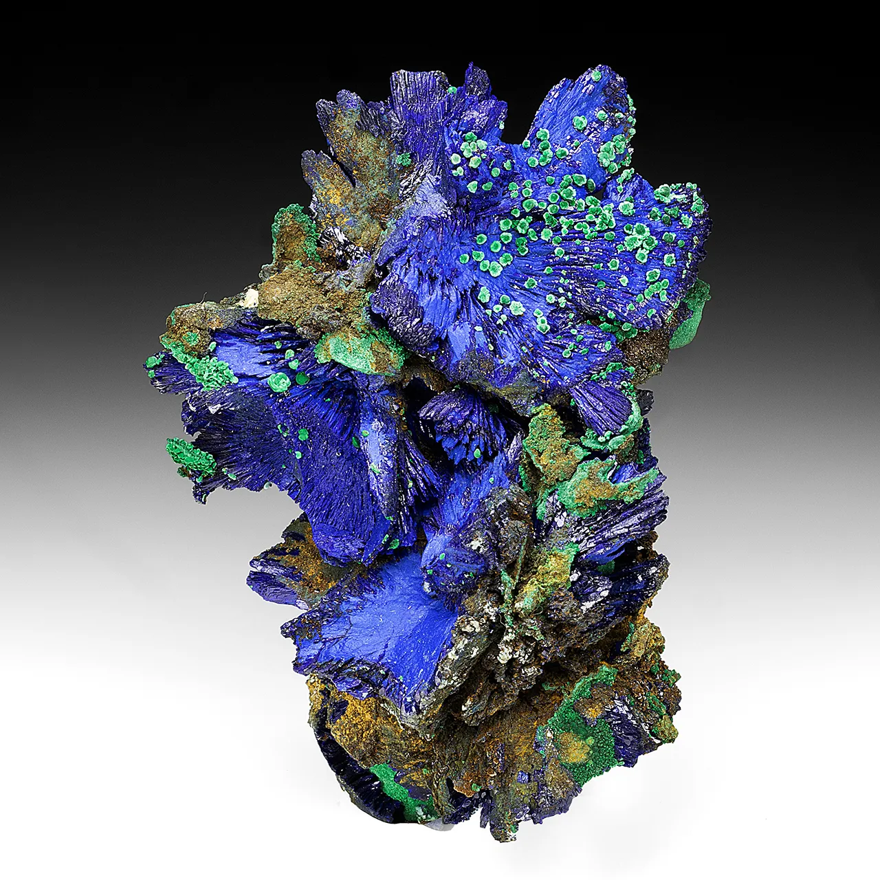 Azurite with Malachite - image 1