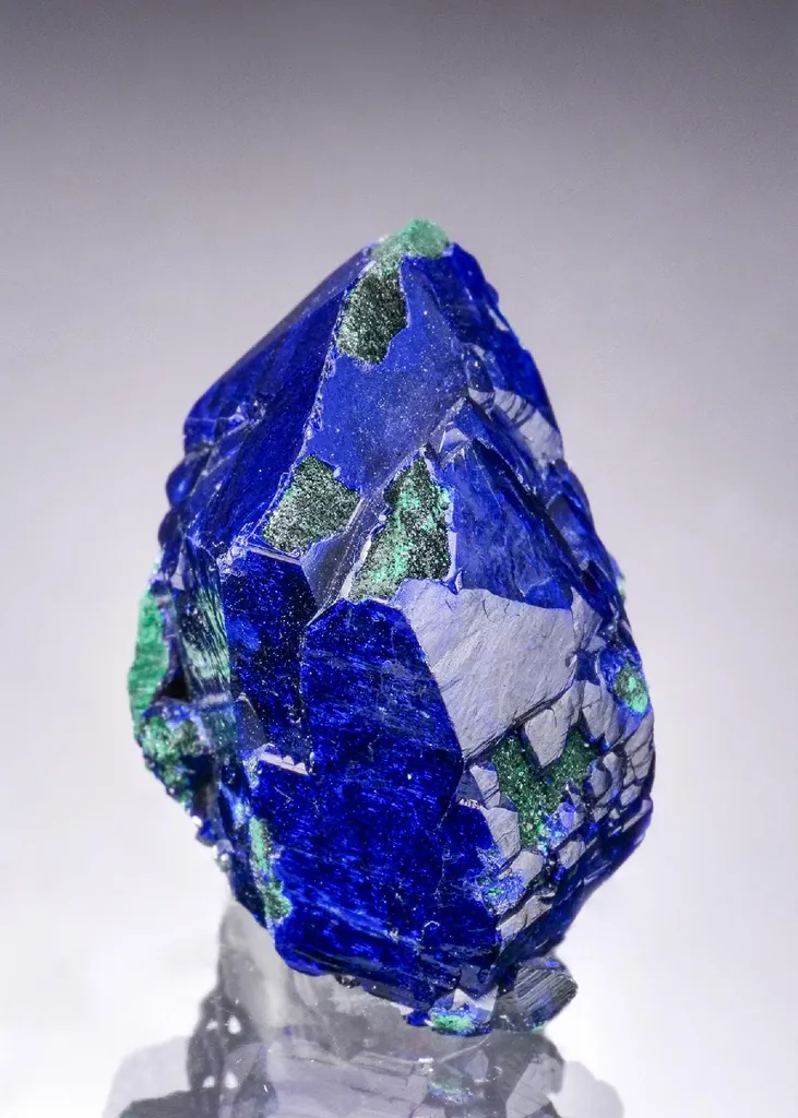 Azurite with Malachite image