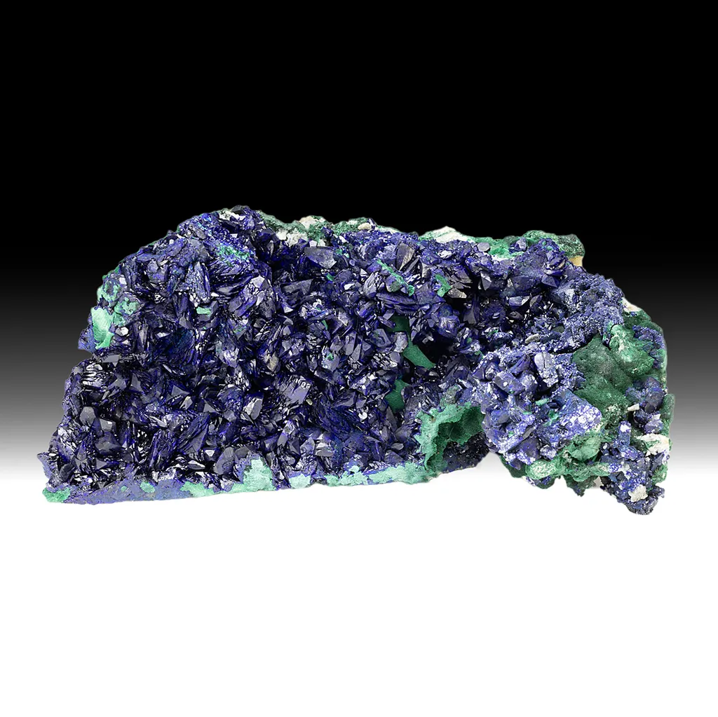 Azurite with Malachite image