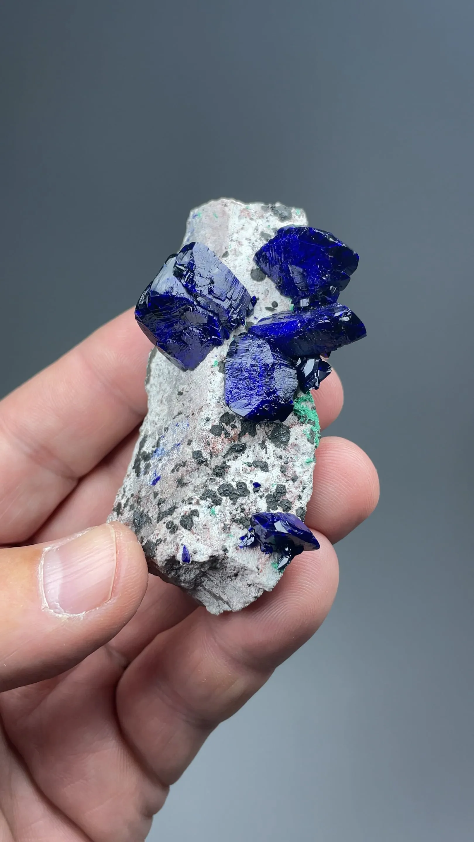 Azurite with Malachite - image 2