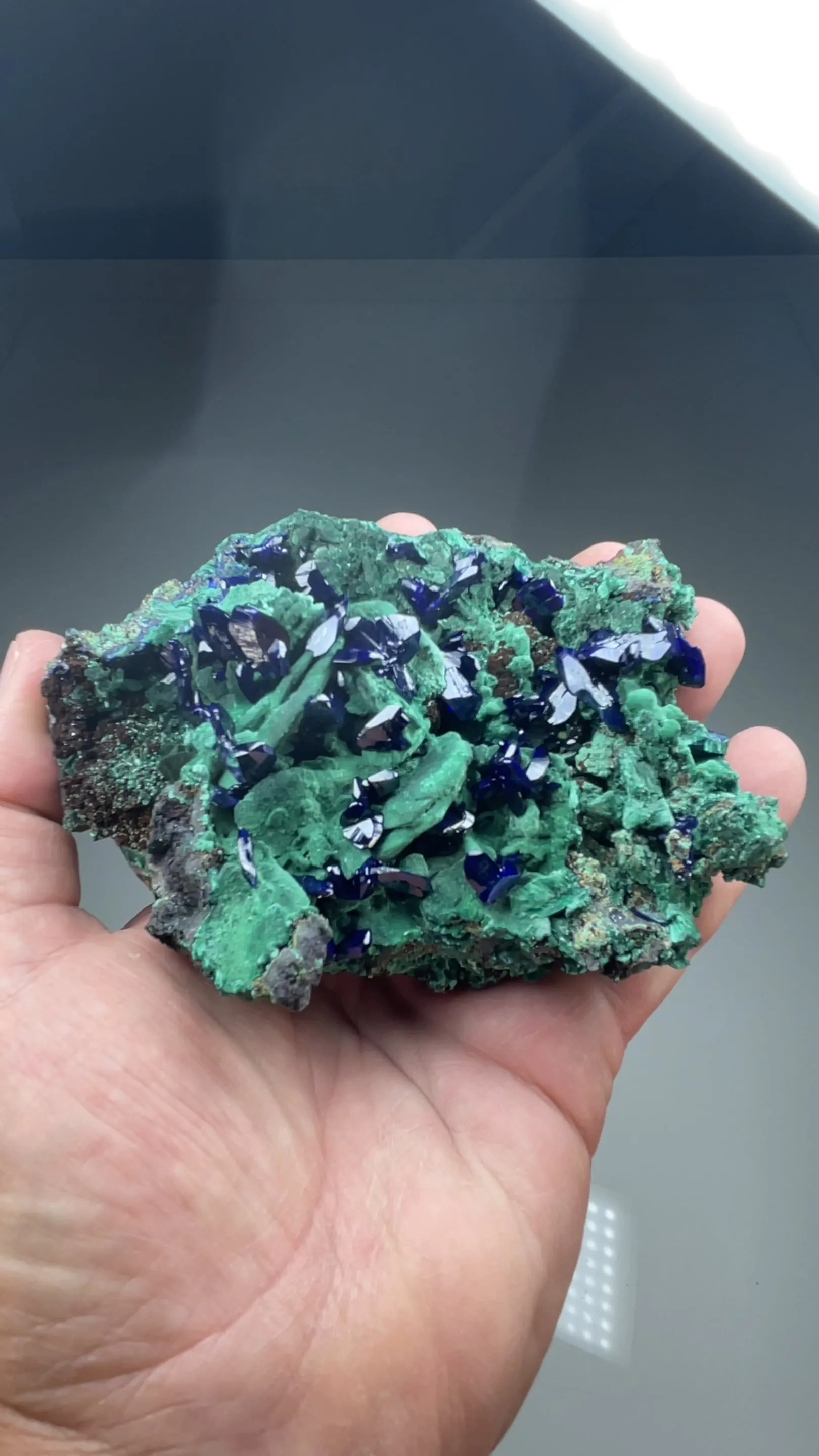 Azurite with Malachite - image 2