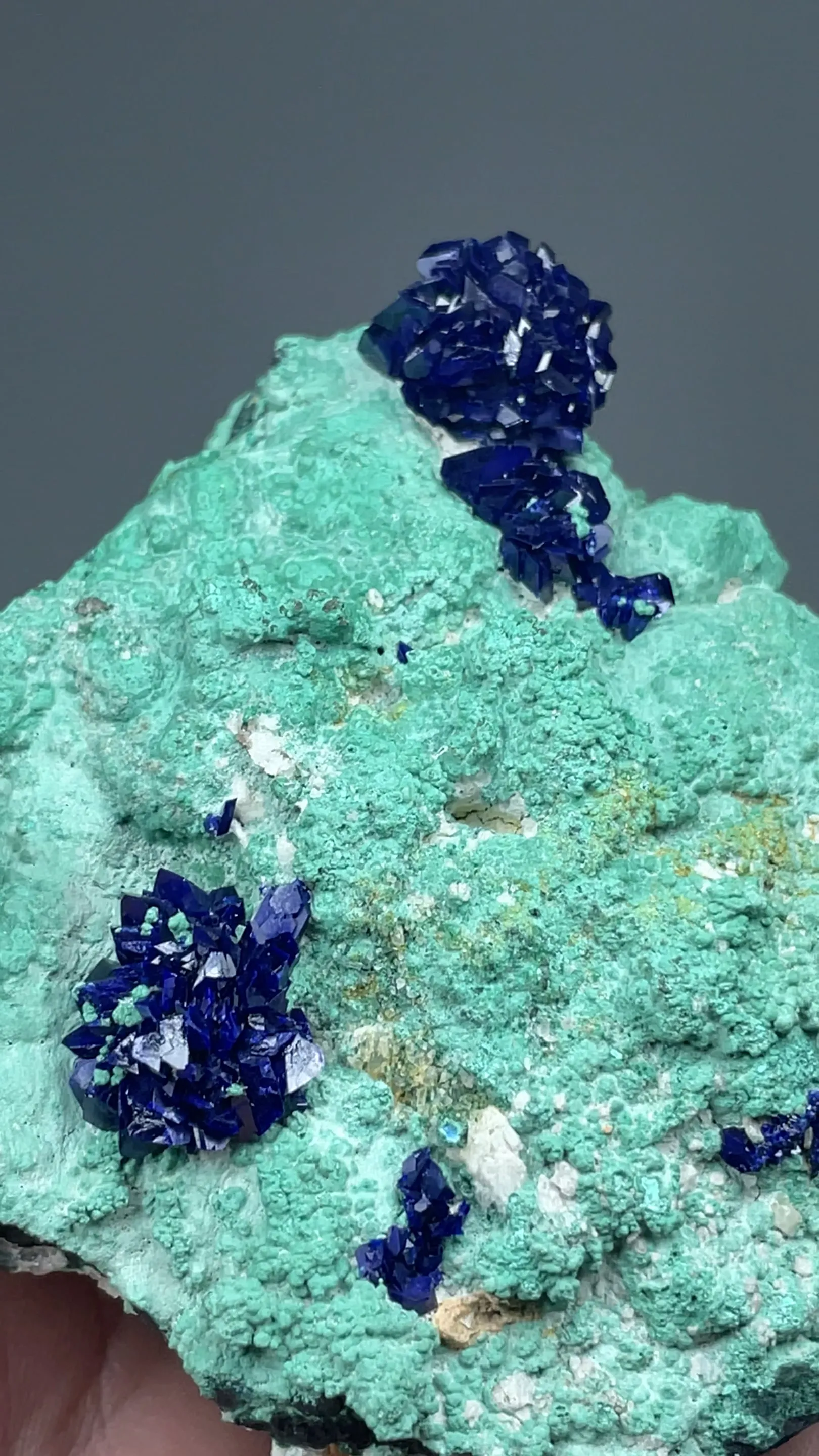 Azurite with Malachite - image 3
