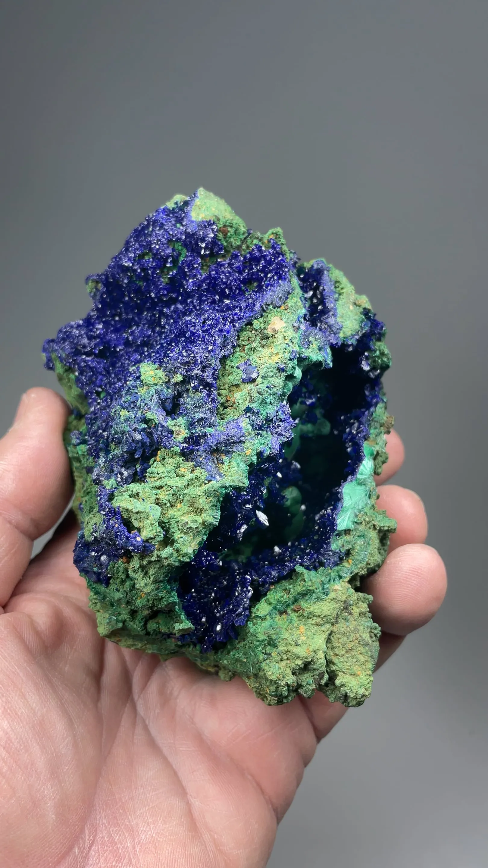 Azurite with Malachite - image 2