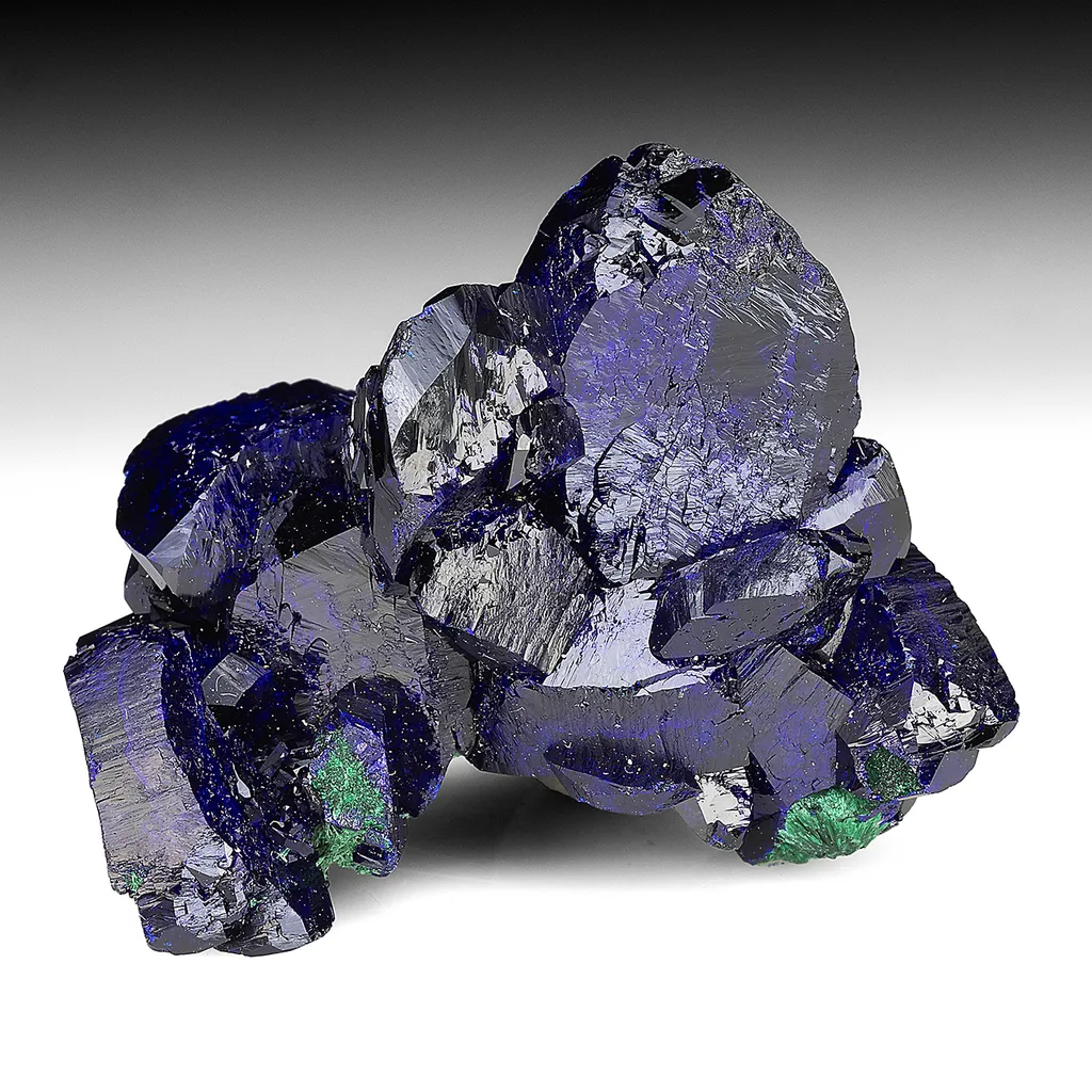 Azurite with Malachite image