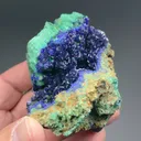 Azurite with Malachite - image 2