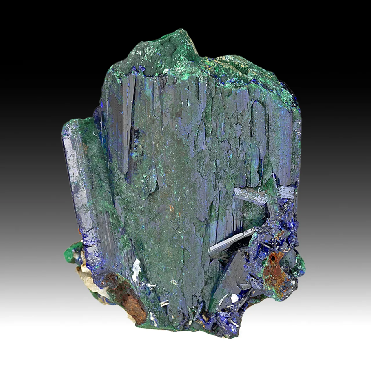 Azurite with Malachite - image 1