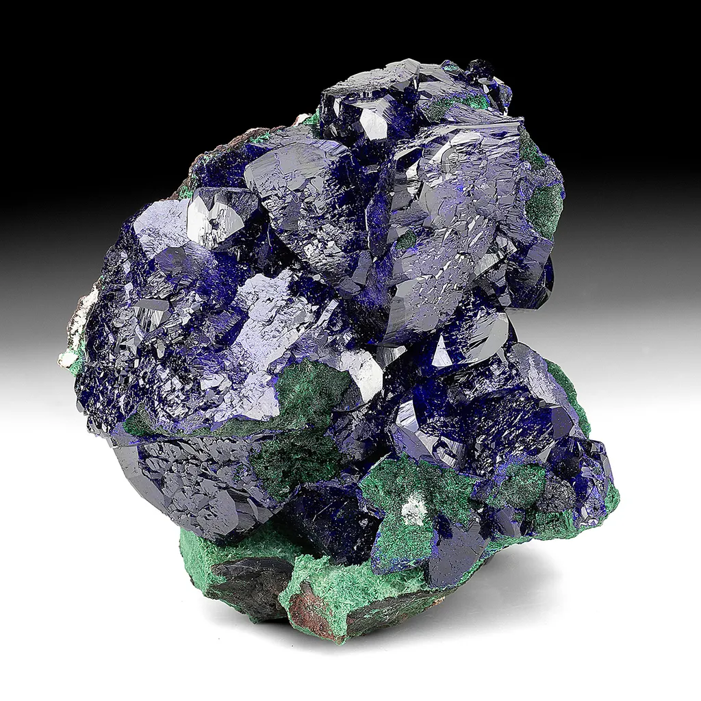 Azurite with Malachite image