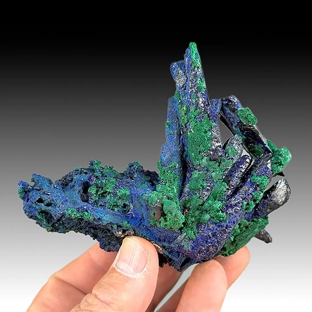 Azurite with Malachite - image 2
