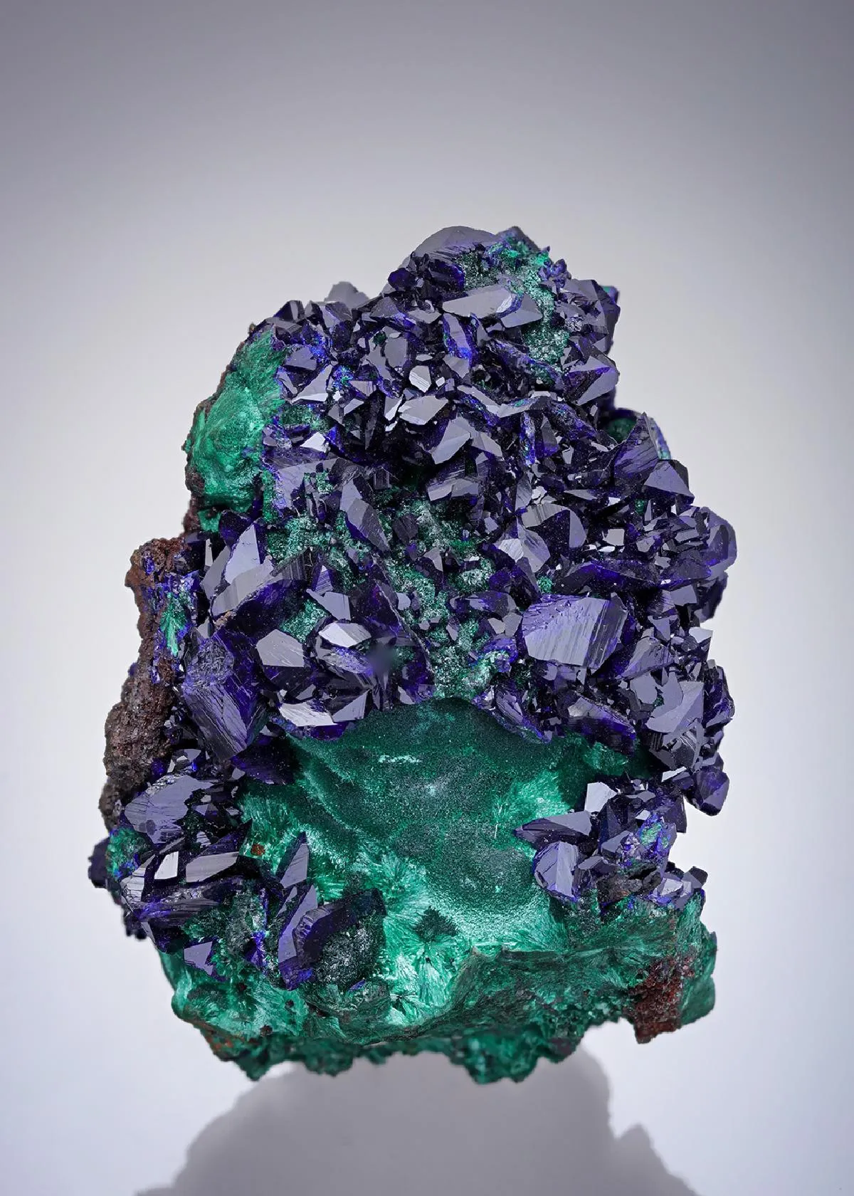 Azurite with Malachite - image 1