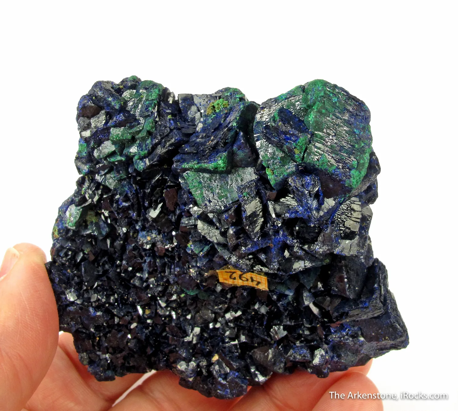 Azurite with Malachite - image 2