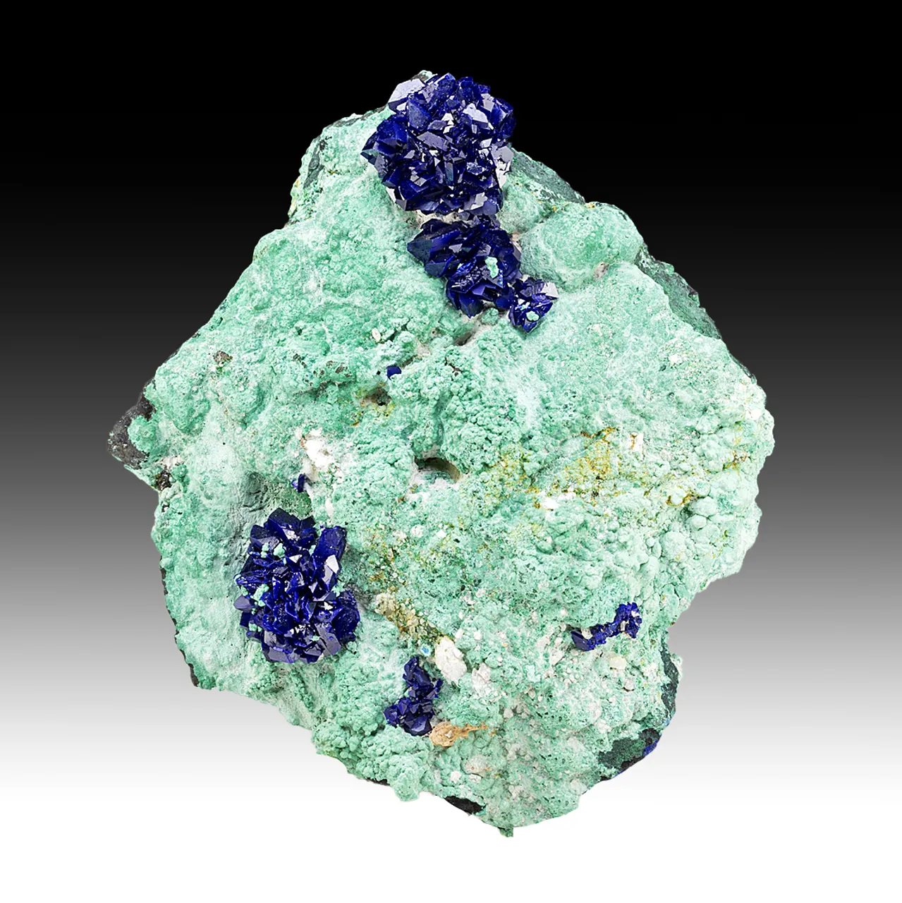 Azurite with Malachite - image 2