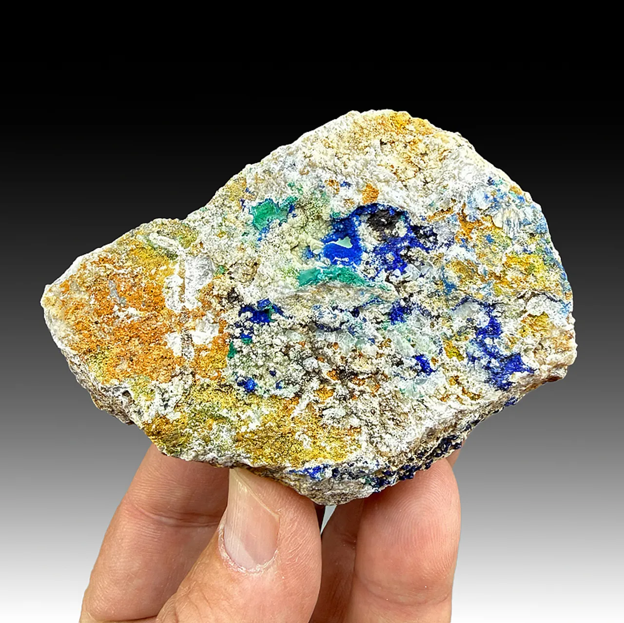 Azurite with Malachite - image 1