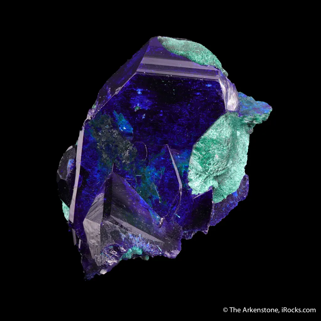 Azurite with Malachite image