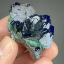 Azurite with Malachite - image 2