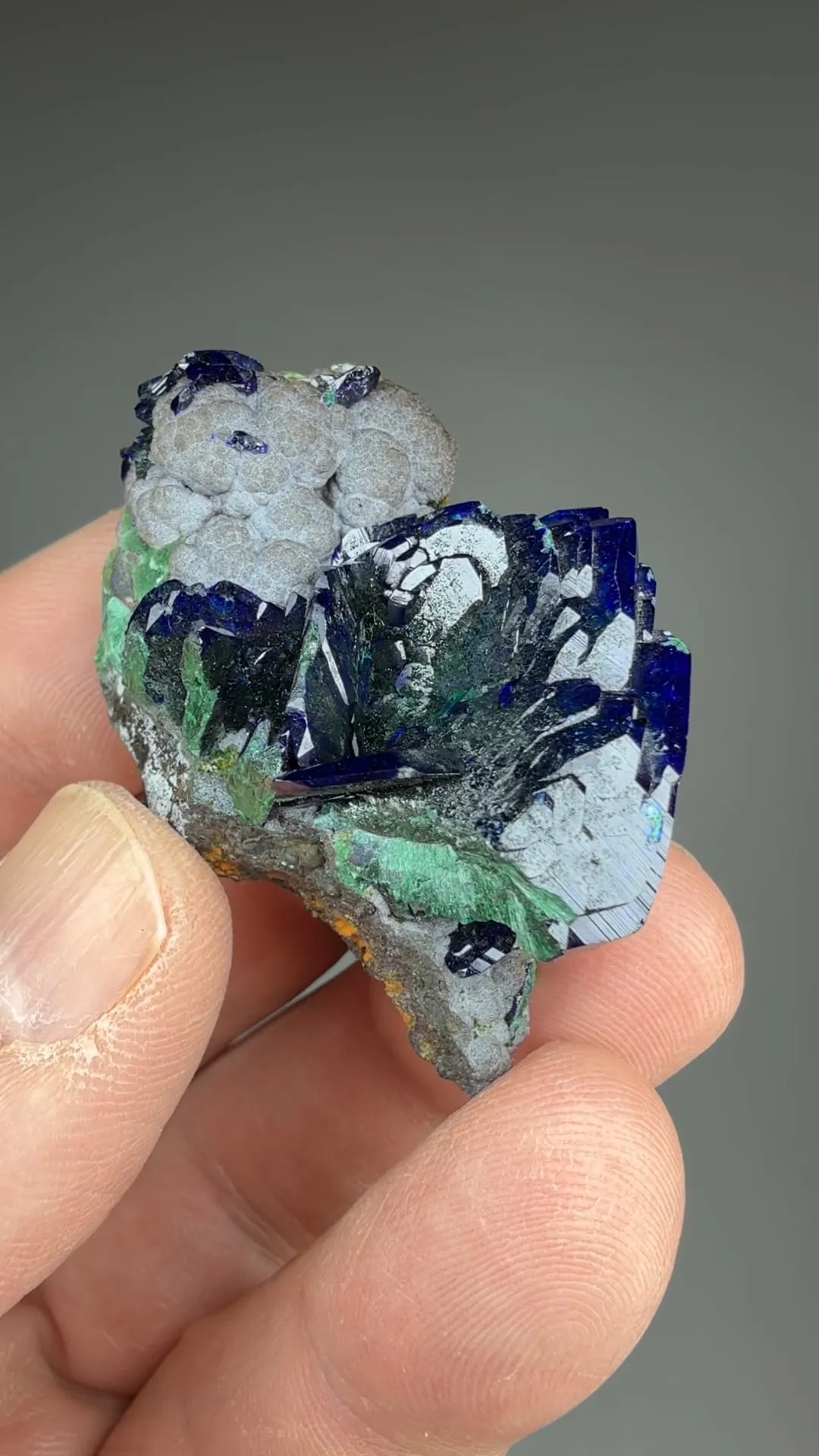 Azurite with Malachite - image 2