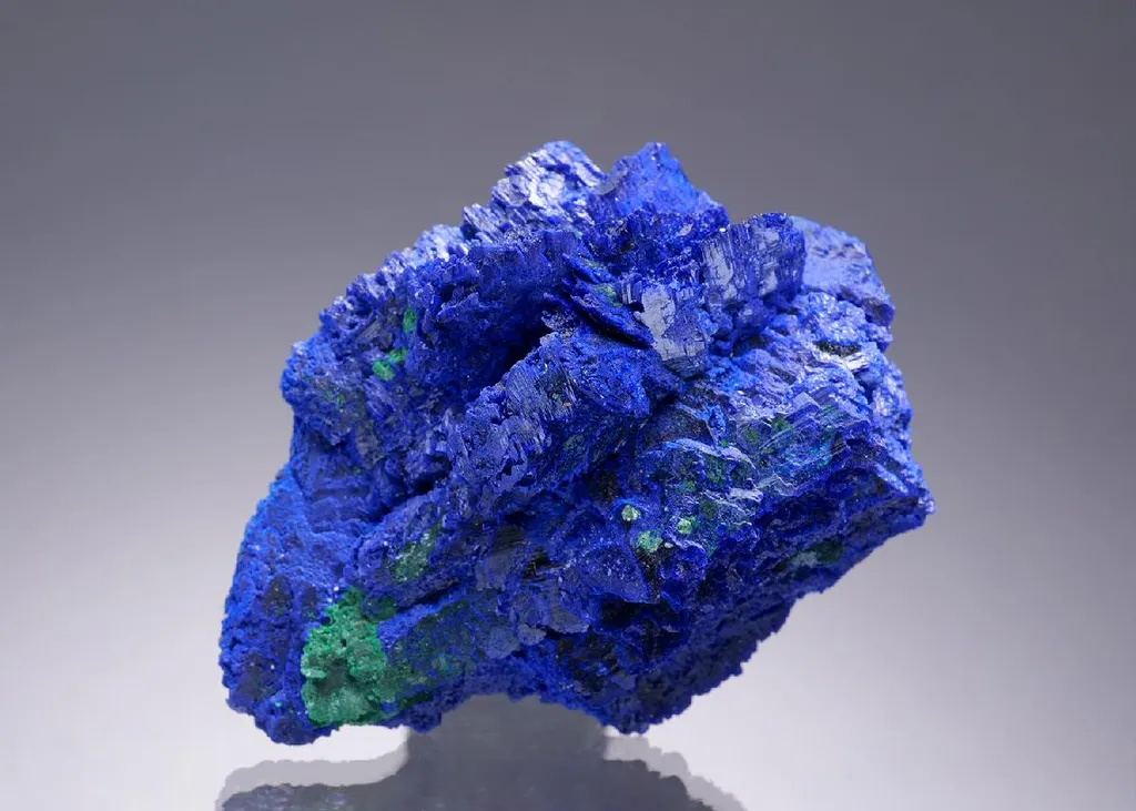 Azurite with Malachite image