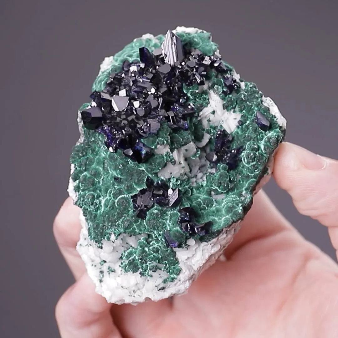 Azurite with Malachite - image 2