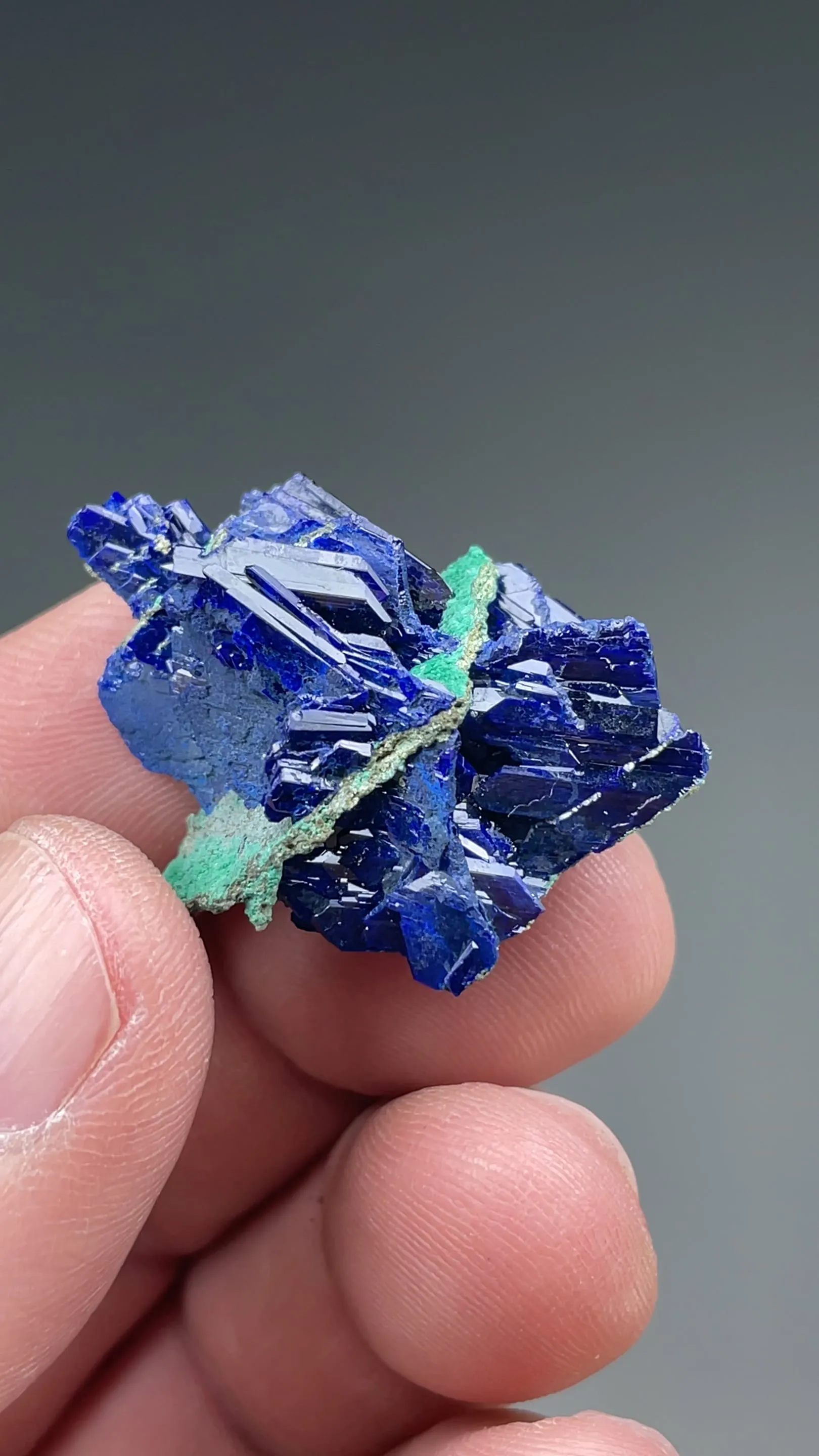 Azurite with Malachite - image 2