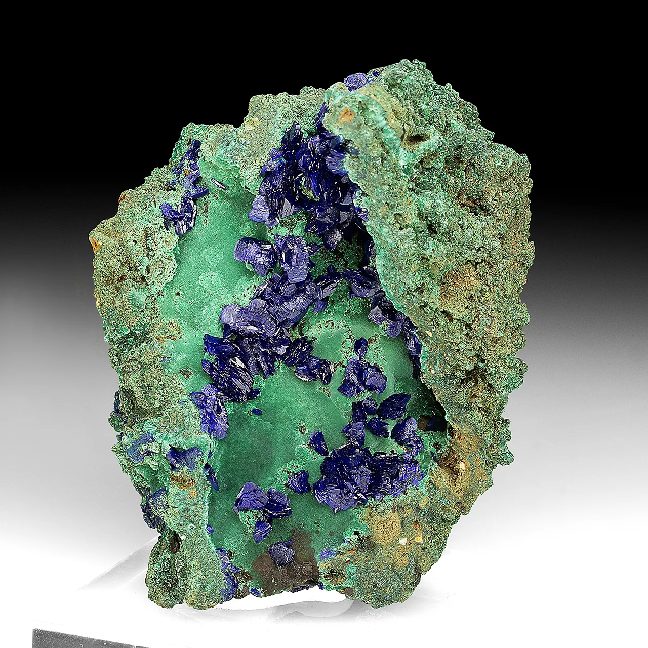 Azurite with Malachite - image 1