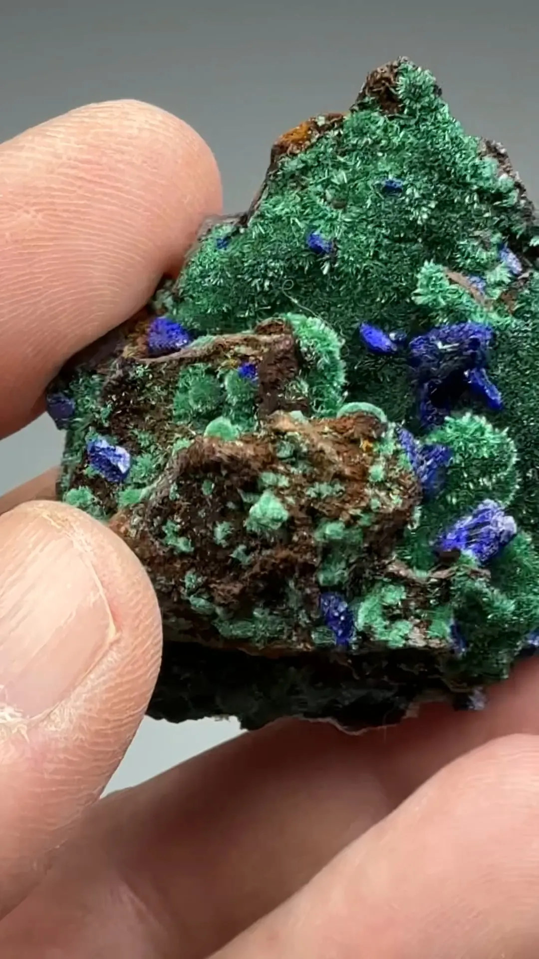 Azurite with Malachite - image 2