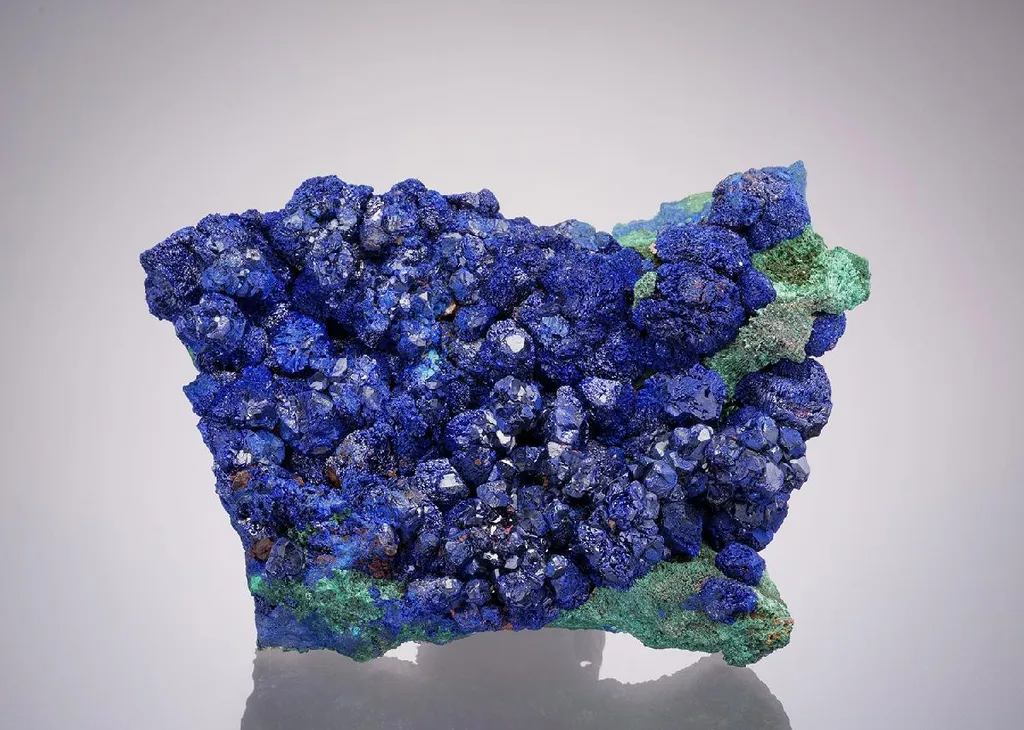 Azurite with Malachite image