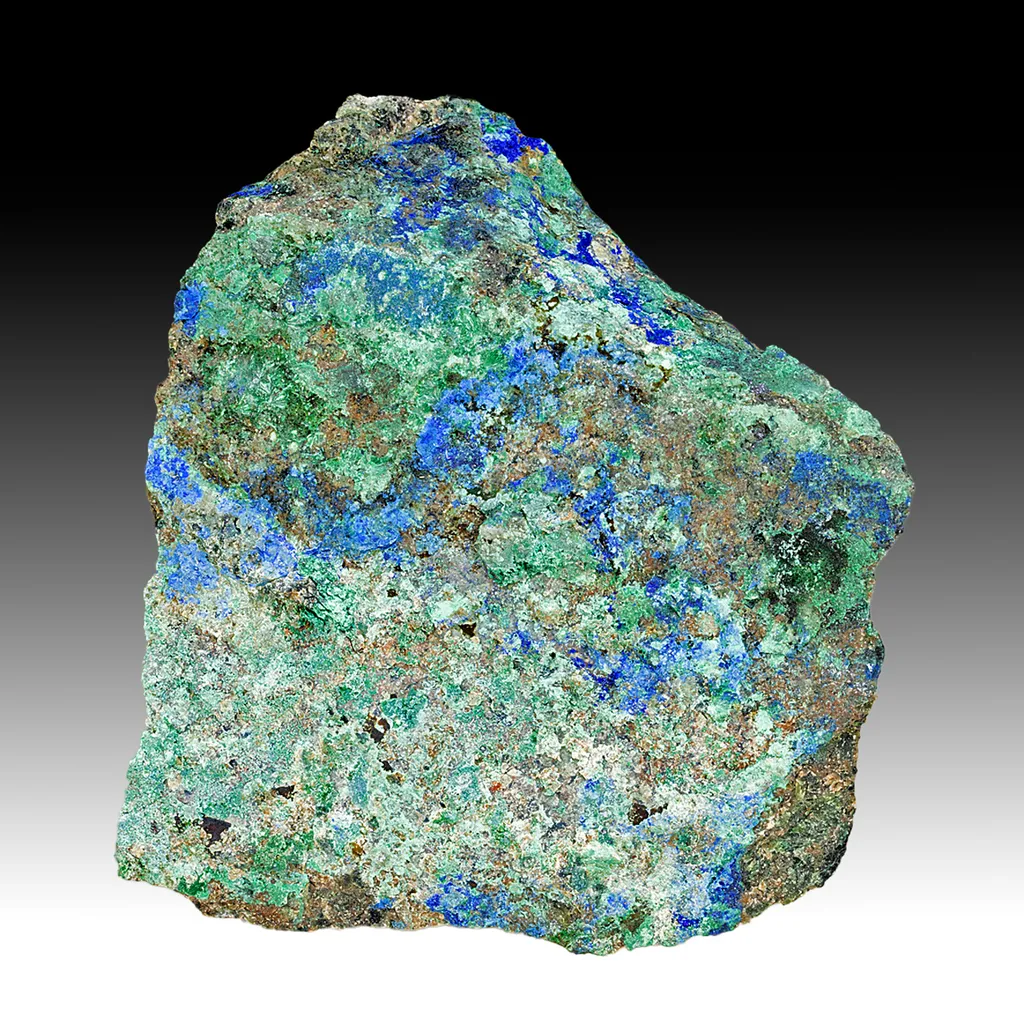 Azurite with Malachite image
